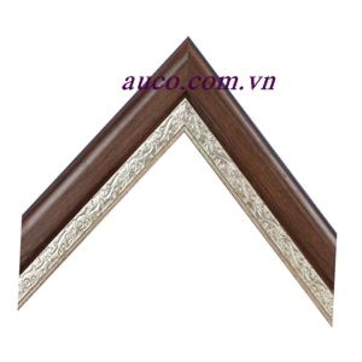 Khung tranh nâu mạ vàng- KT05